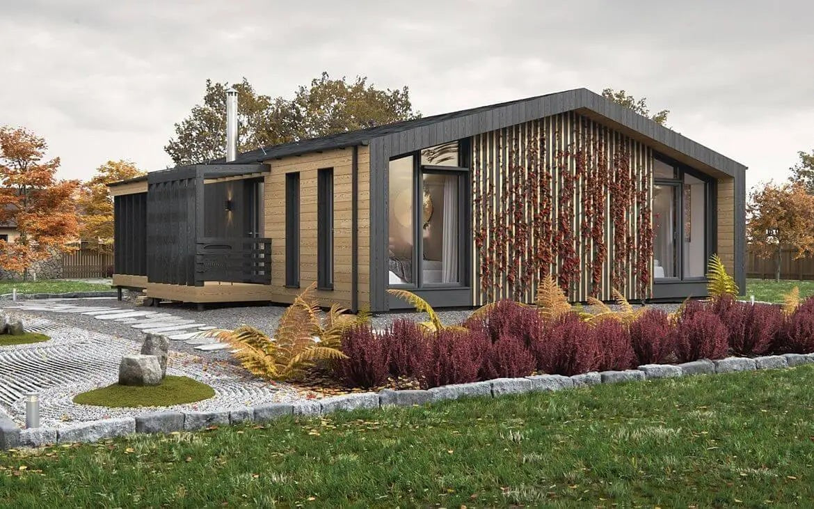 Maison préfabriquée disponible immédiatement Chalet K-Home-M-80