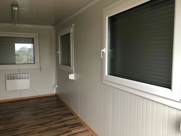 conteneur de bureau isolé de 12 m²