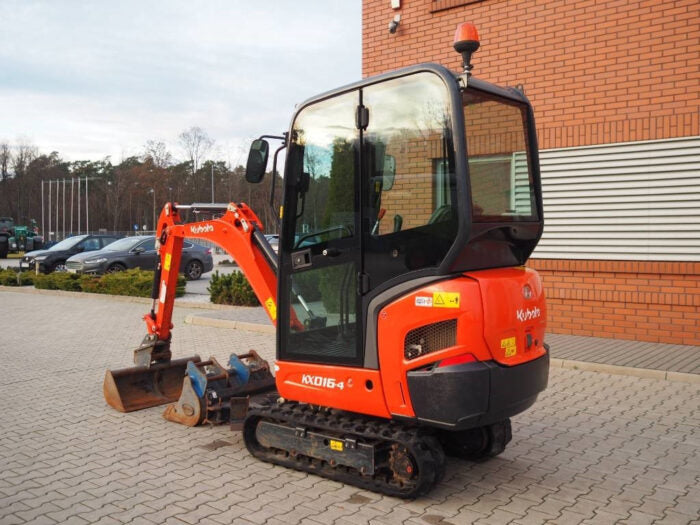 Kubota KX 016-4, 2022 + 3 GODETS