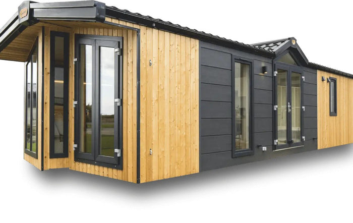 Petite maison mobile avec garage T2