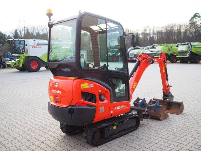 Kubota KX 016-4, 2022 + 3 GODETS