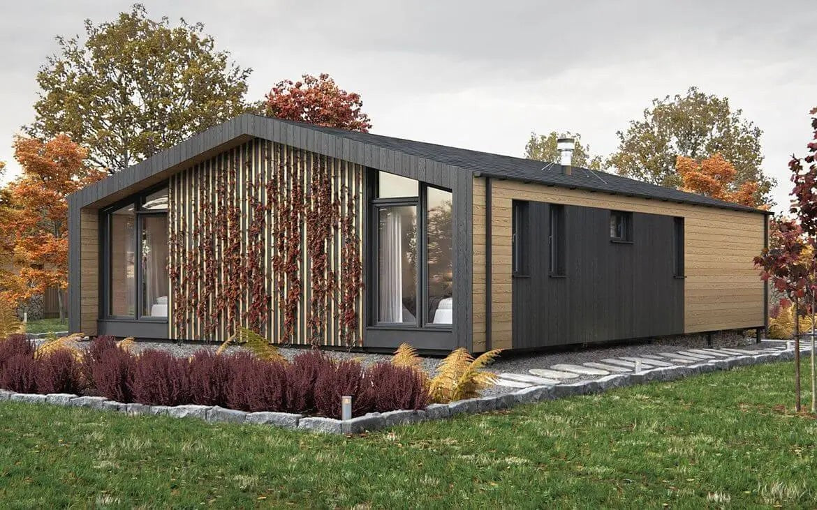 Maison préfabriquée disponible immédiatement Chalet K-Home-M-80