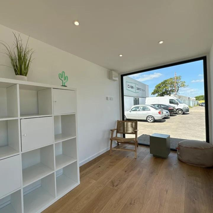 Bureau de jardin sur mesure de 6 mètres – Bureau à domicile