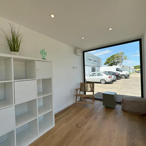 Bureau de jardin sur mesure de 6 mètres – Bureau à domicile