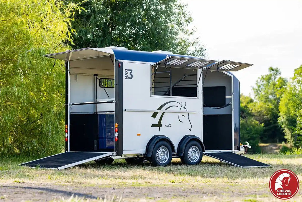 remorque premium pour 3 chevaux