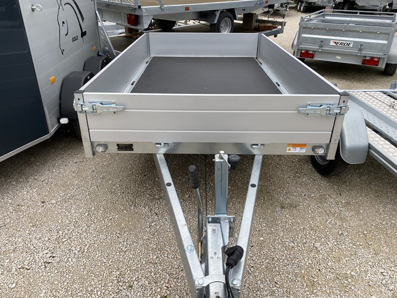 Remorque plateau Saris, 256 × 150 cm, 1 500 kg MMA