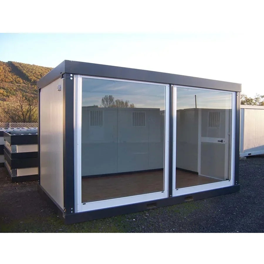 Conteneur Helsinki de 4,8 × 3,5 m pour bureau, atelier ou salle de réunion