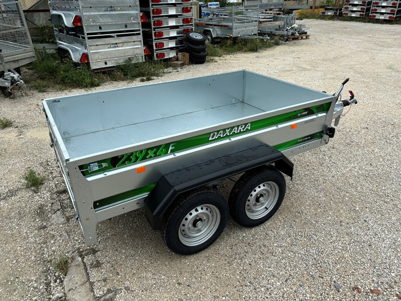 Remorque Erde Daxara 239x4 avec freins 1500/1000 KG Poids brut