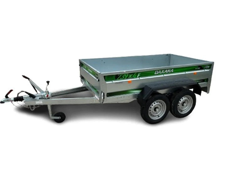 Remorque Erde Daxara 239x4 avec freins 1500/1000 KG Poids brut