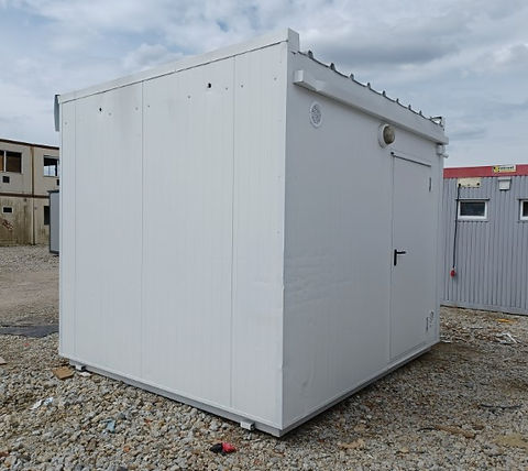 Conteneur Commercial 300×350 Avec Volets Frontaux Divisés + Porte Arrière