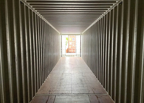 Conteneur High Cube 45 pieds d'occasion – 86 m³, Acier CORTEN et Charge 30 t