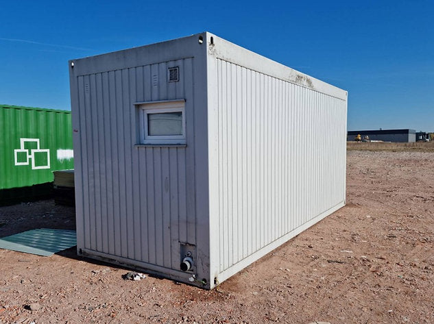 Conteneur Bureau-Résidence 15 m² – Avec Salle de Bain Équipée et Pré-installation de Kitchenette