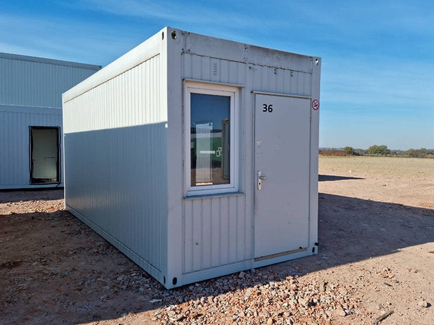 Conteneur Bureau-Résidence 15 m² – Avec Salle de Bain Équipée et Pré-installation de Kitchenette
