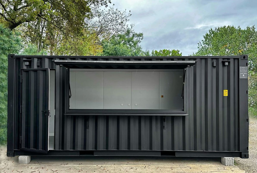 Conteneur / Snack-bar / Bar / Kiosque / Camion-restaurant / Cuisine de rue