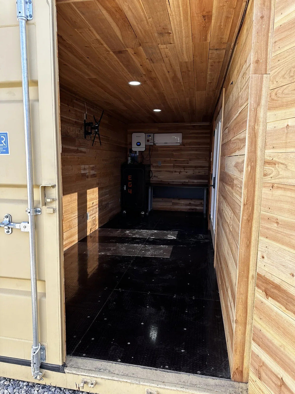 Conteneur de 20 pieds Bureau Solaire Hors Réseau