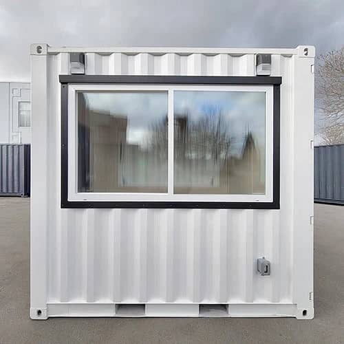 Conteneur de caf&eacute;/bar de 10 pieds Neuf Blanc