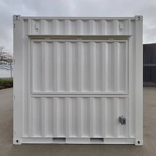 Conteneur de caf&eacute;/bar de 10 pieds Neuf Blanc