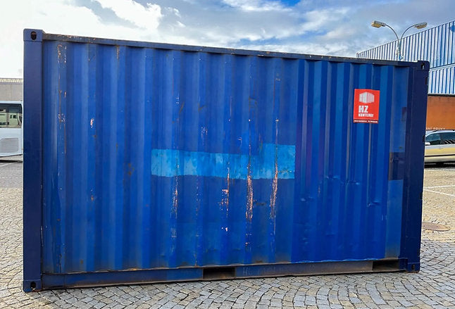 Conteneur Maritime 15 pi d'Occasion – Format Intermédiaire, Acier CORTEN et 25 m³ de Stockage