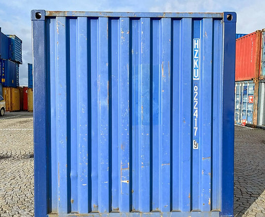 Conteneur Maritime 15 pi d'Occasion – Format Intermédiaire, Acier CORTEN et 25 m³ de Stockage