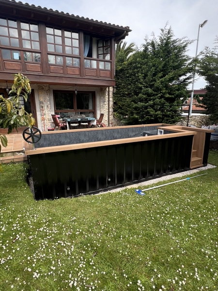Conteneur piscine Rostande 6,2m X 2,5m