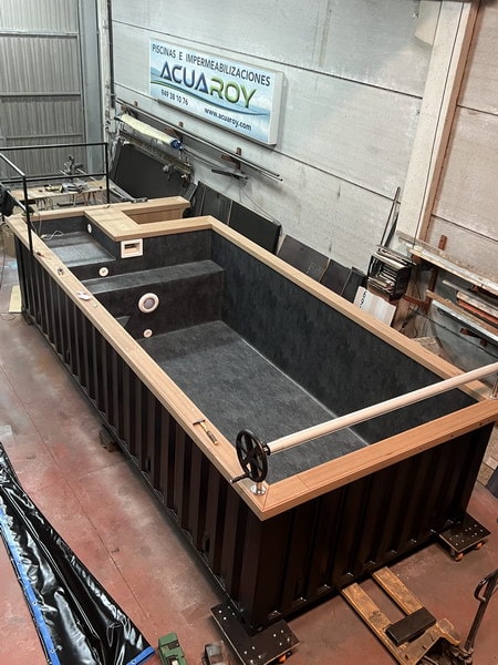Conteneur piscine Rostande 6,2m X 2,5m
