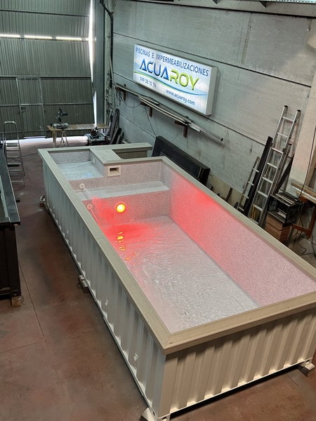 Piscine conteneur Premium 6,2 m x 2,5 m