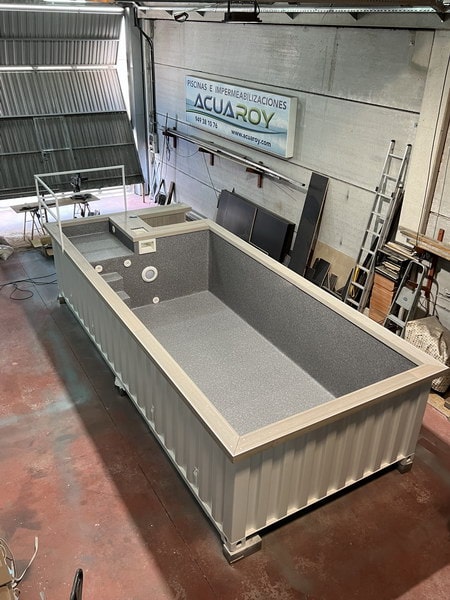 Piscine conteneur Premium 6,2 m x 2,5 m