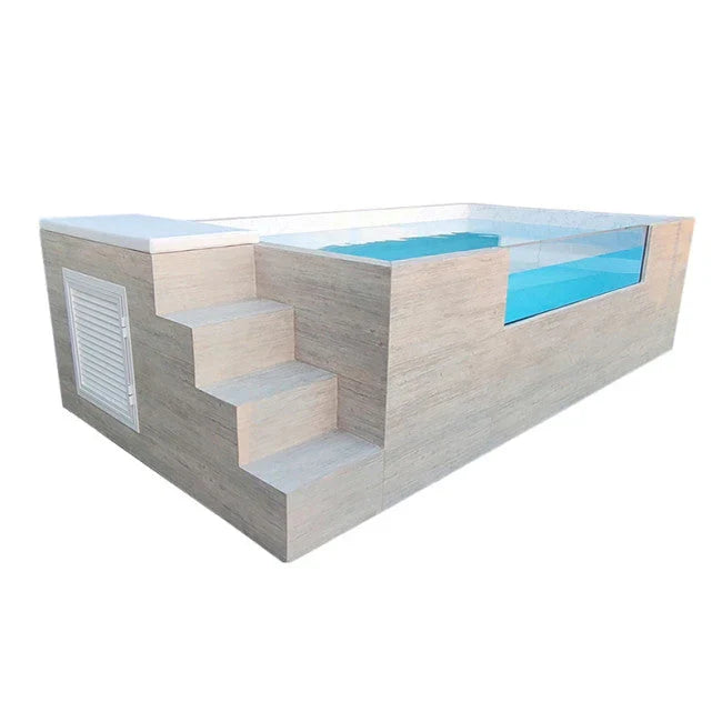 PISCINE HORS-SOL EN ACIER RIGIDE ILU PRO 230