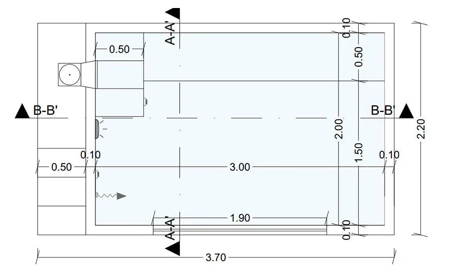 PISCINE HORS-SOL EN ACIER RIGIDE ILU PRO 230