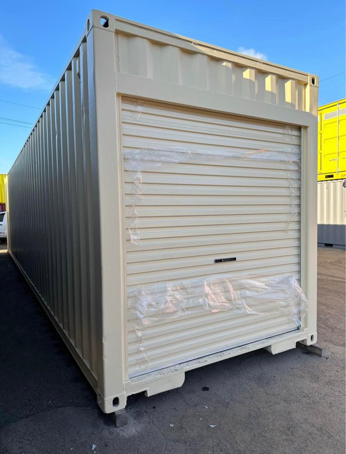 Conteneur roulant usagé de 40 × 8 pieds