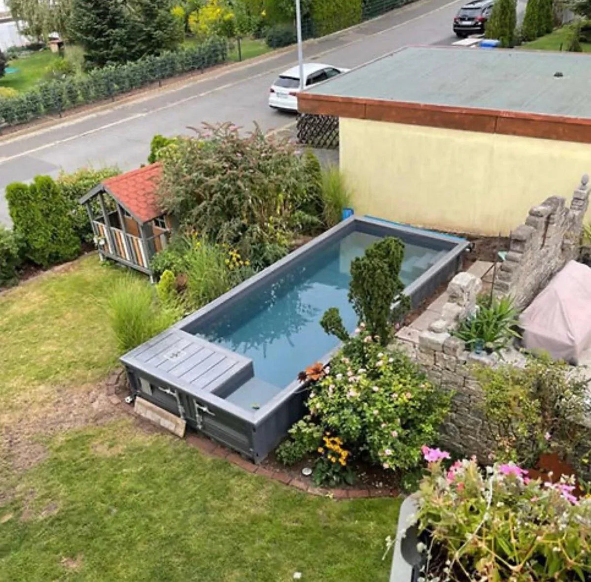 Piscine conteneur de 6,2 m x 2,5 m Jet Swim