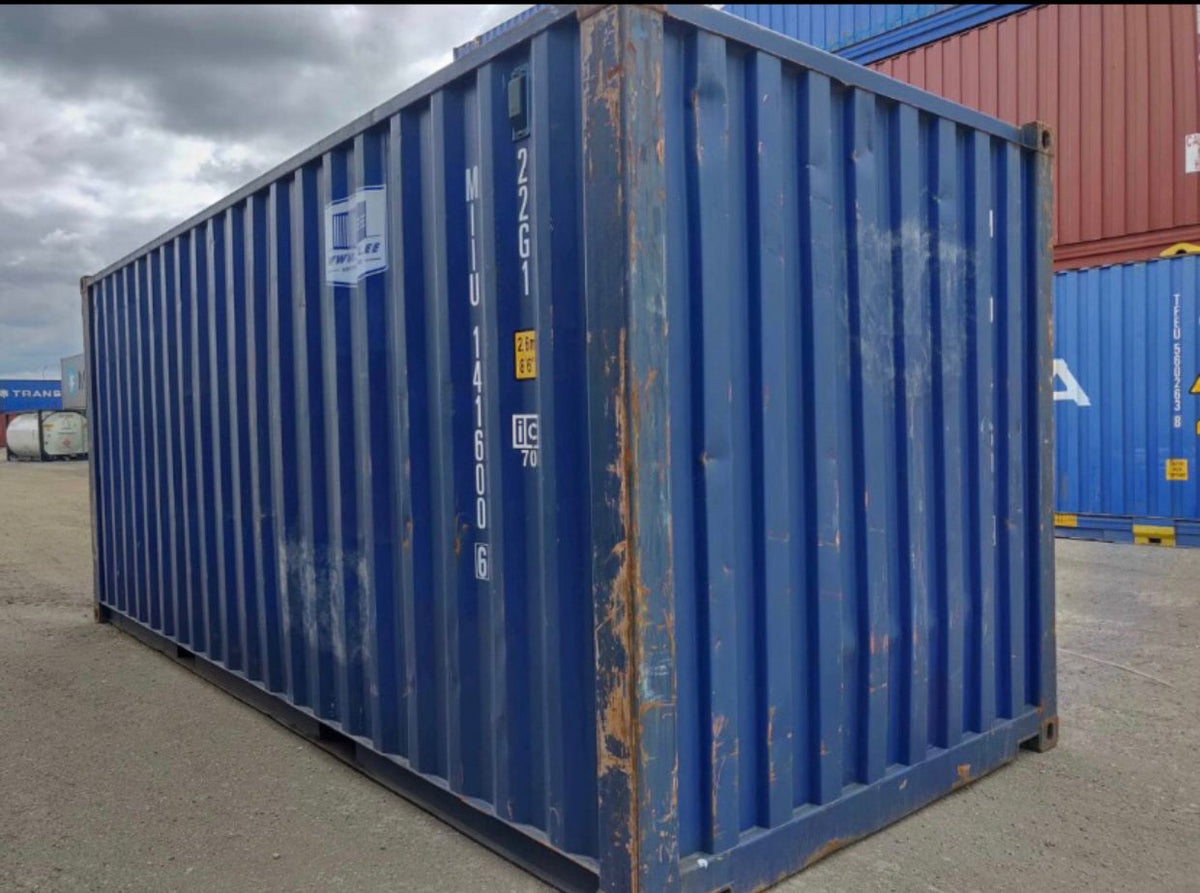 Conteneur usagé de 20 pieds — charge utile 500 kg, unité 0022