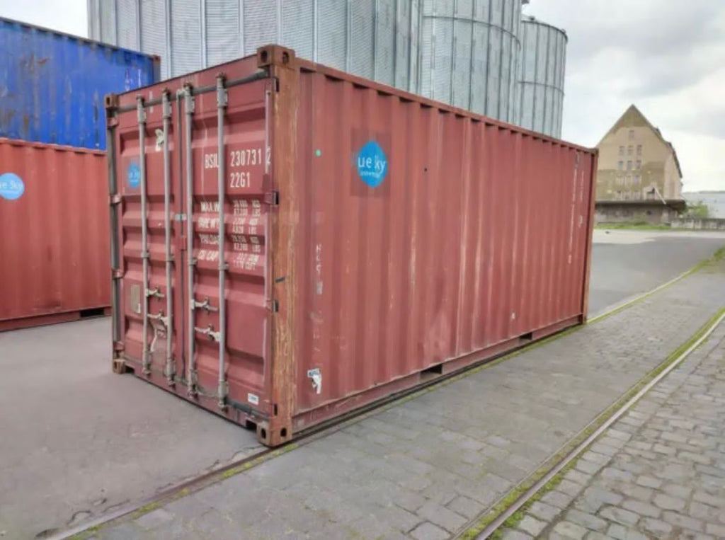 Conteneur d'occasion de 20 pieds — charge utile 500 kg, unité 0023