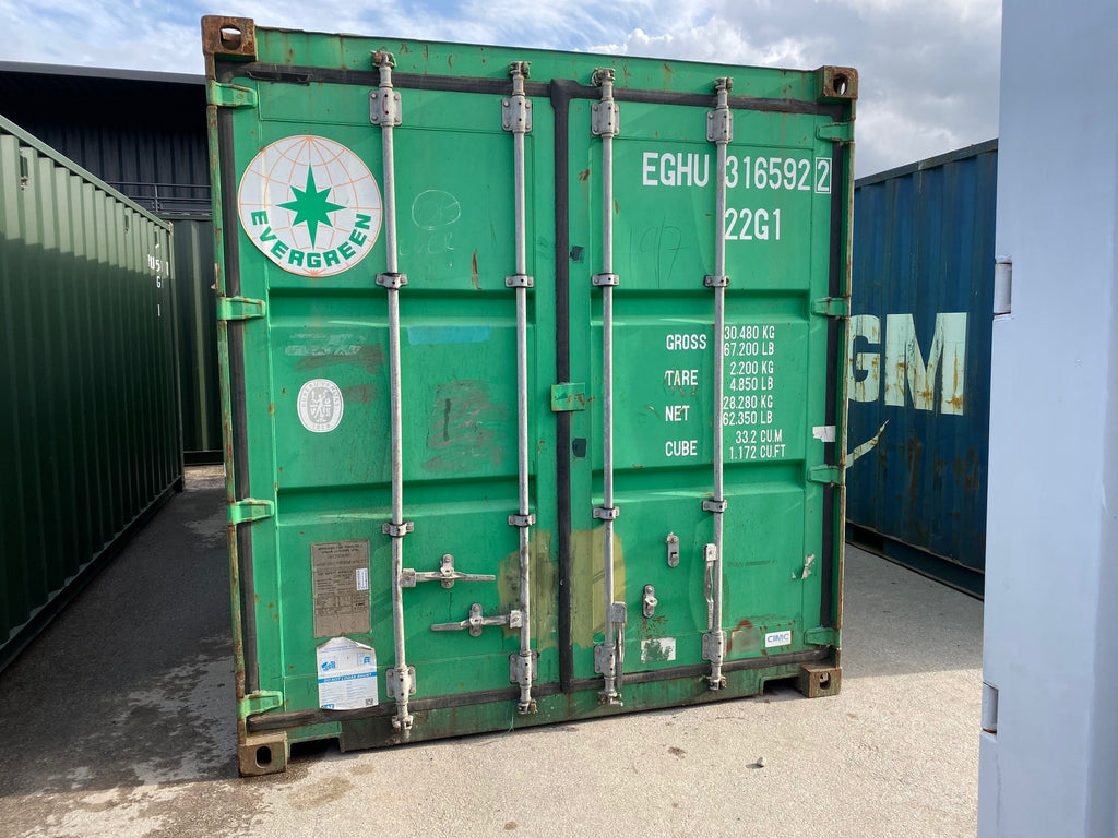 Conteneur d'occasion de 20 pieds — charge utile 480 kg