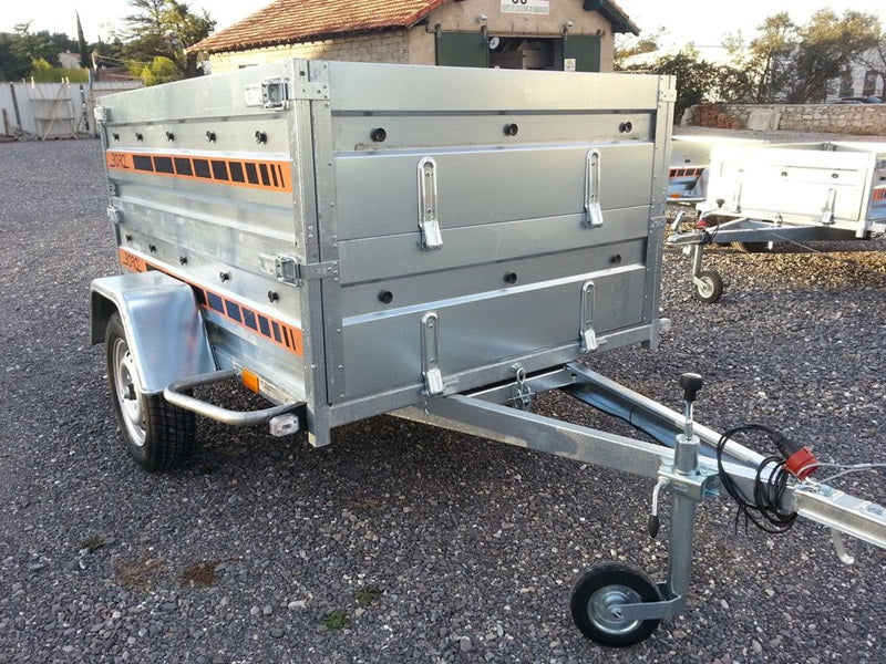 Remorque à bagages New Boro Niewiadow BO717, 750 kg de poids brut