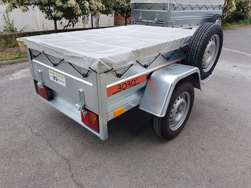 Remorque à bagages New Boro Niewiadow BO717, 750 kg de poids brut