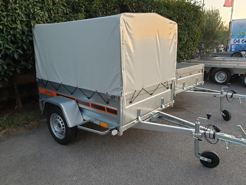 Remorque à bagages New Boro Niewiadow BO717, 750 kg de poids brut