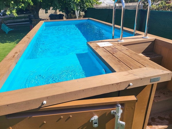 Piscine conteneur de 4 m