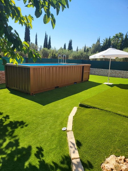 Piscine conteneur de 4 m
