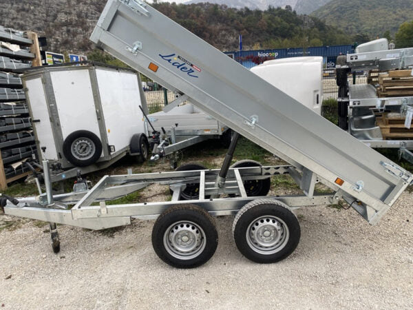 Remorque de voiture temared CARLU 4521-S sol en aluminium 215x450cm 3.5t-Nouveau