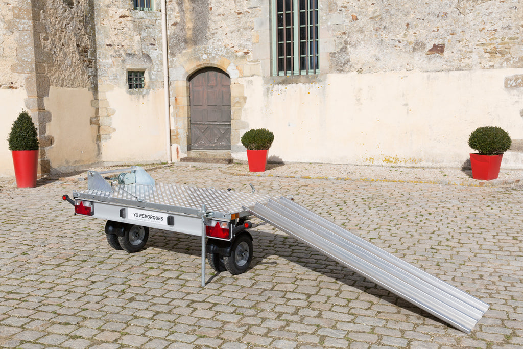 Remorque transversale avec roues pivotantes 360° – YO – CCP5