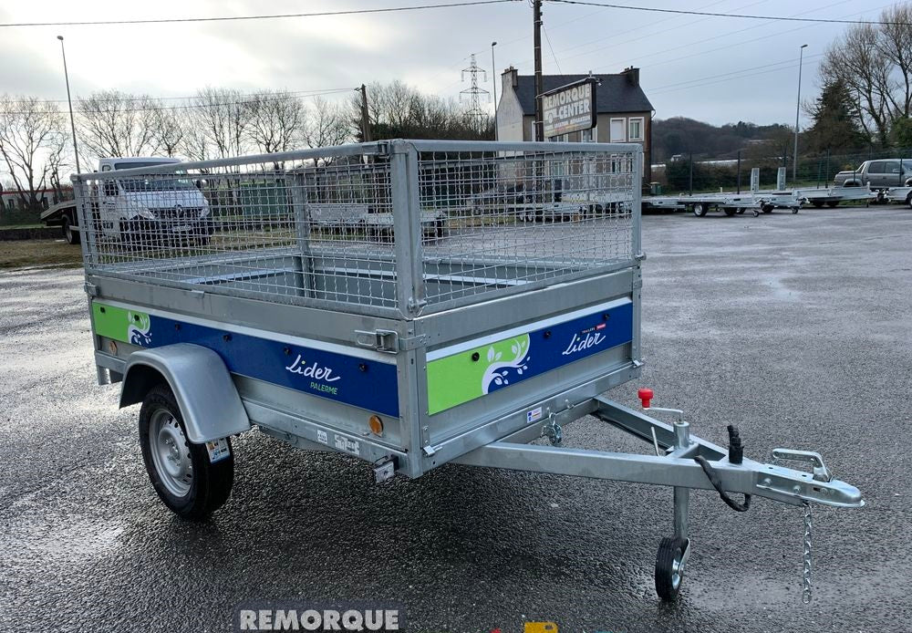 Remorque bagagère LIDER BAG 233 – PTAC : 500Kg