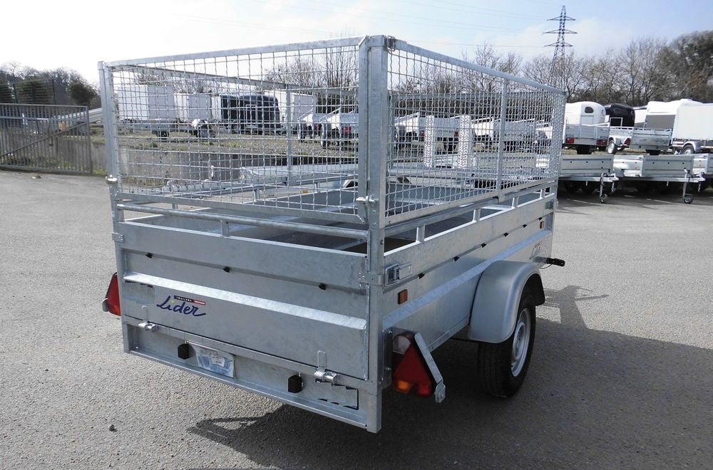 Remorque polyvalente LIDER ROBUST 2M50- 1 essieux freiné