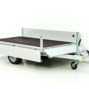 Remorque surbaissée haute Eduard 2615 GE|150x256cm 1.5t-Neuf