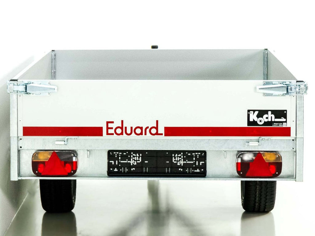 Remorque surbaissée haute Eduard 2615 GE|150x256cm 1.5t-Neuf