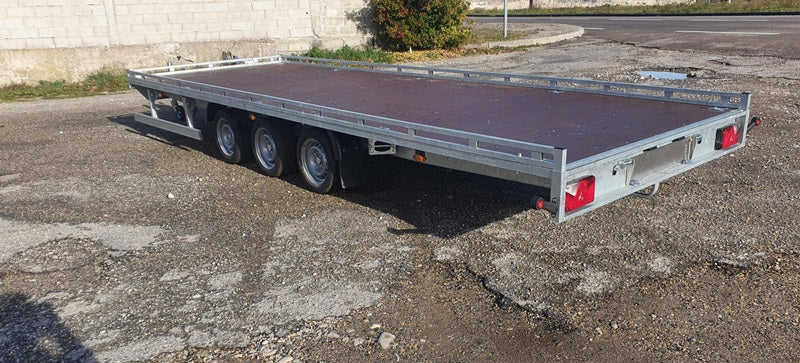 Plateforme fixe + rampes Boro ATLAS 6m x 2m 3500KG 3 essieux