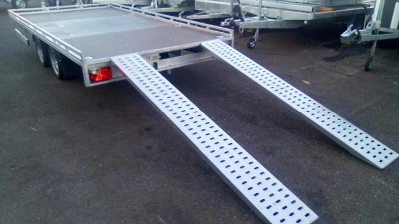 Plateforme fixe + rampes Boro ATLAS 6m x 2m 3500KG 3 essieux
