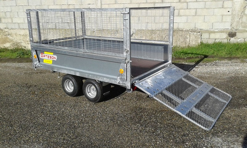 Remorque Bateson 2 essieux PTAC 750 kg