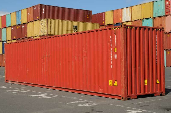 Conteneur maritime sec de 40 pieds
