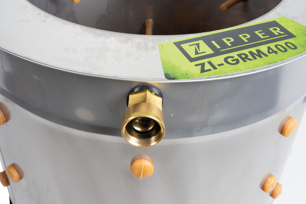 Zipper – ZI-GRM400 – Plumeuse Rotative de Volailles – Tambour Ø 400 mm – 550W – 230V